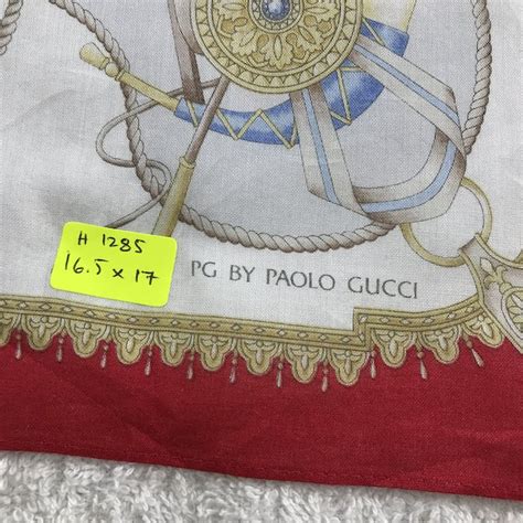 mens gucci handkerchief|Gucci handkerchief price.